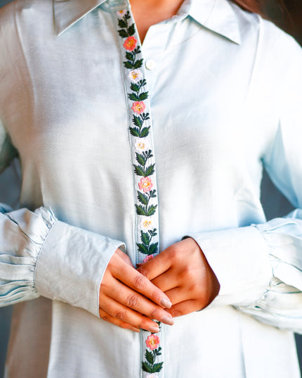 royal blue shirt women