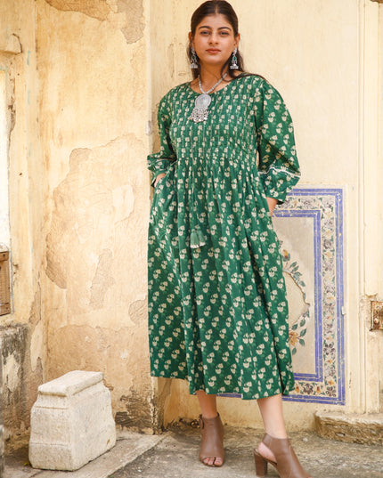 green dresses for women