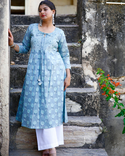 silk kurtis for women