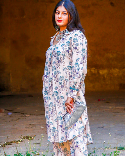 cotton kurta pant set