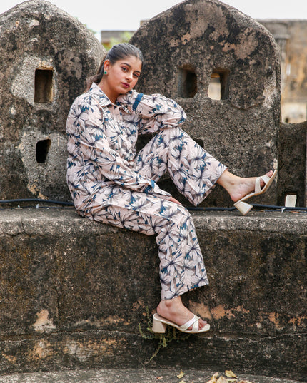 denim co ord set for women