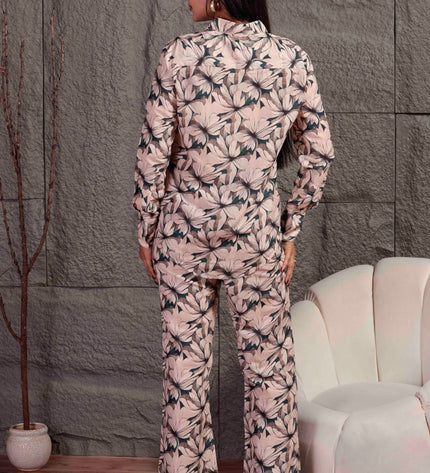 Beig Maslin Co-ord Set For Women