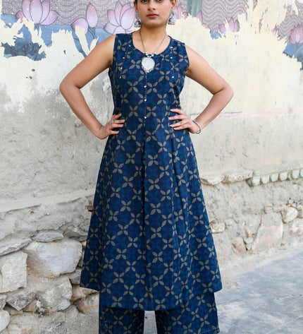 cotton kurta pant set​

