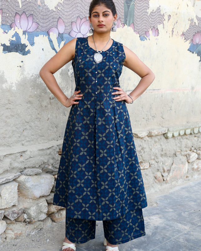 cotton kurta pant set