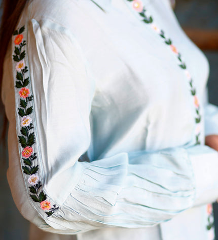 blue shirt womens