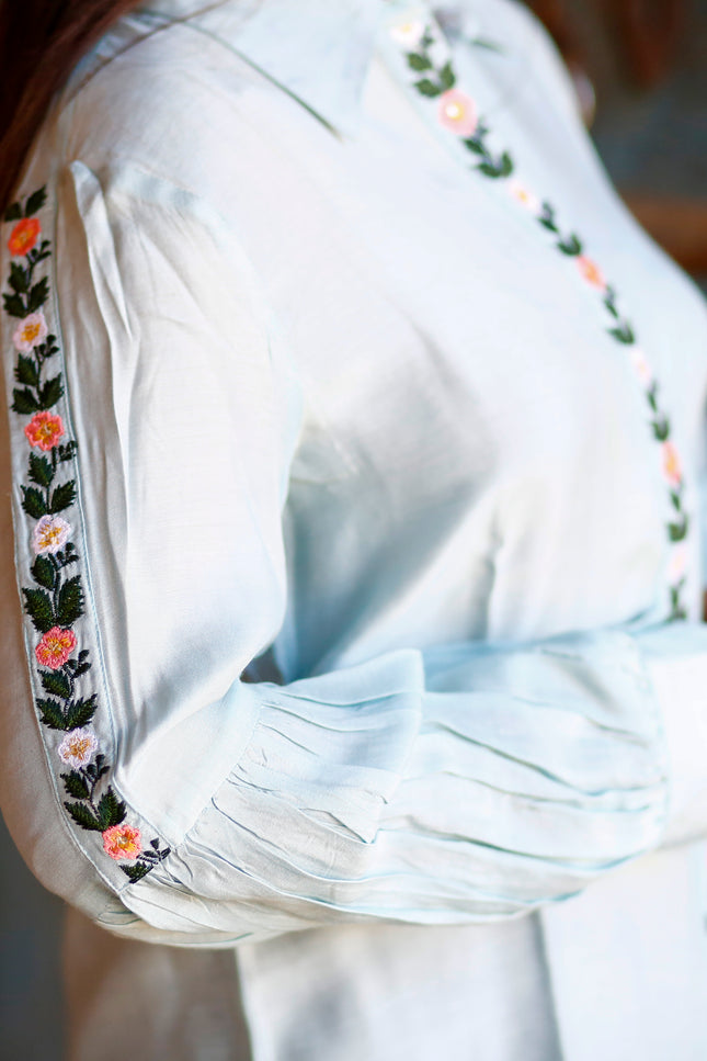 blue shirt womens