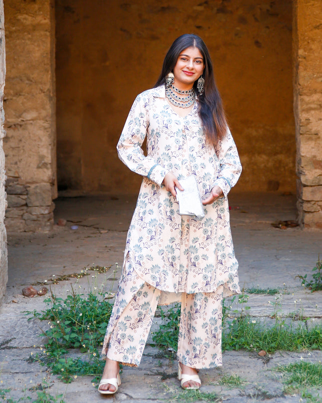 straight pant kurta set