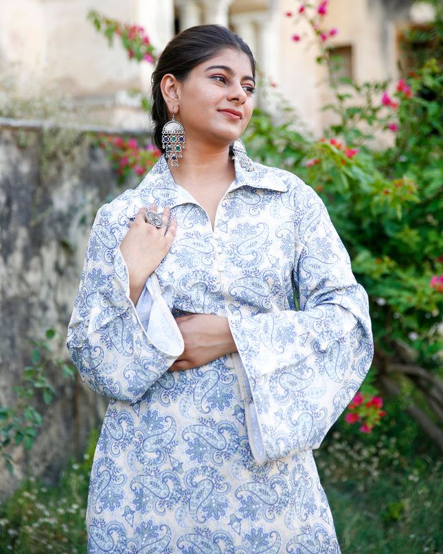 straight pant kurta set