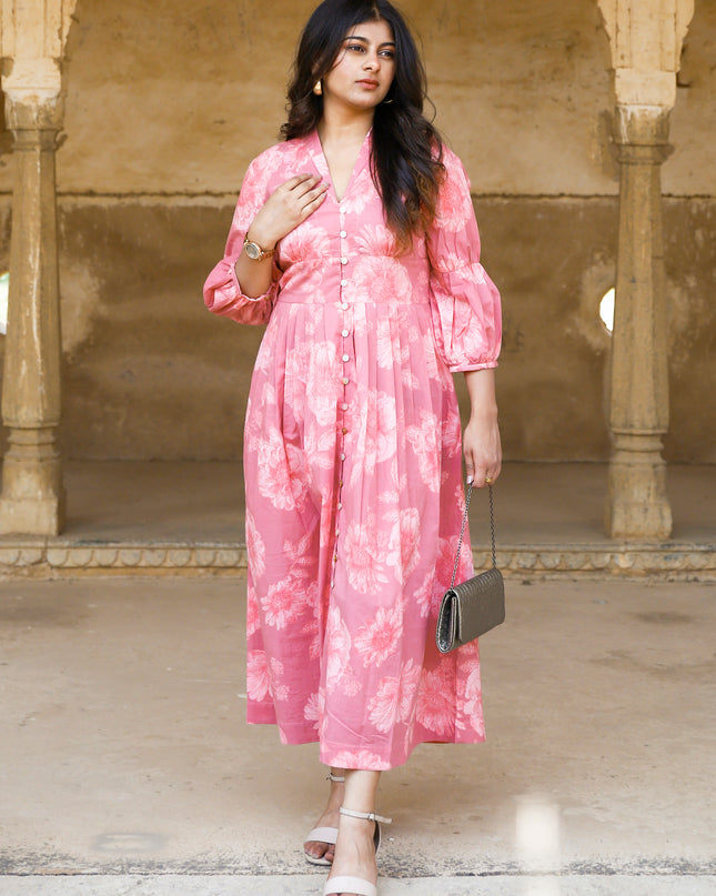 pink dresses for women